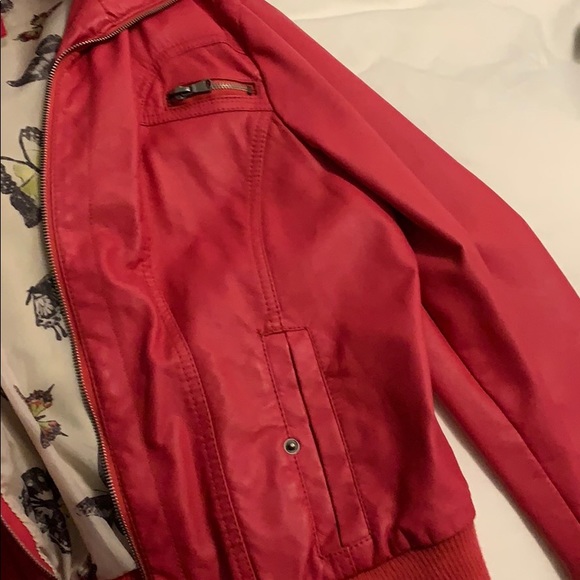 Pink Leather Jacket - Picture 3 of 6